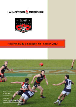 Player Individual Sponsorship