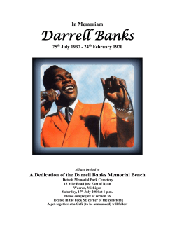 Darrell Eubanks was born in Mansfield, Ohio on the 25th of July 1937