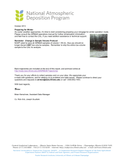 Preparing for Winter As cooler weather approaches, it`s time to start