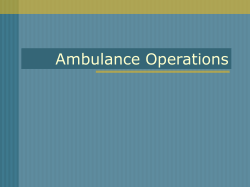 Ambulance Operations - Hatzalah of Miami-Dade
