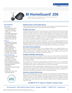 BI HomeGuard&reg; 206