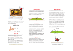 play KOOB Manual