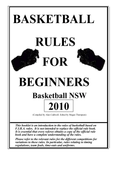 Basketball Rules