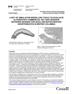 A Set Of Simulation Modelling Tools To Evaluate