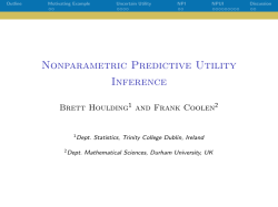Nonparametric Predictive Utility Inference
