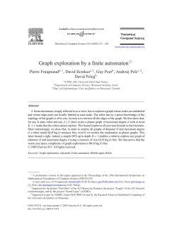 Graph exploration by a finite automaton