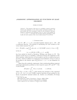 p-harmonic approximation of functions of least gradient