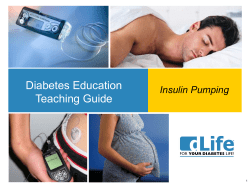 Insulin Pump Therapy Demystified: An Essential Guide for