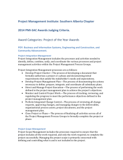 Project Risk Management processes are as follows