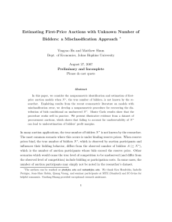 Estimating First-Price Auctions with Unknown Number of Bidders: a