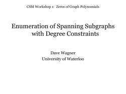 CSM Week 1: Introductory Cross