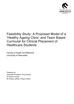 4.4 Student Inter-professional Practice Initiatives Relevant to