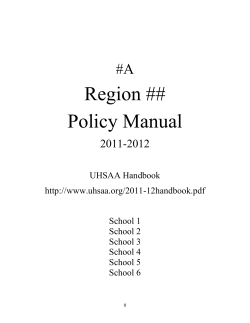 Region - uhsaa