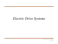 Electric Drive Systems