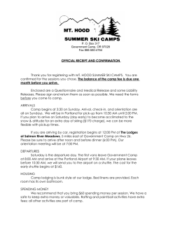 Please Read Carefully! This is a release of liability and waiver of