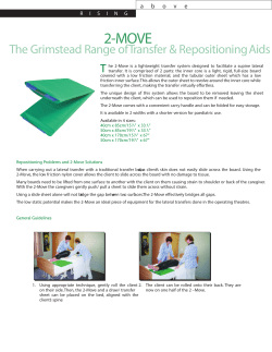 2 Move - Prism Medical Canada