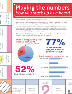 Playing the numbers game - Ohio School Boards Association