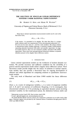 The Solution of Singular Linear Difference Systems under Rational
