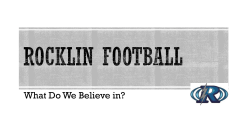 Rocklin Football - Rocklin High School Football
