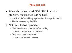 Control Structures - Rutgers Computer Science