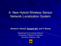 A New Hybrid Wireless Sensor Network Localization System