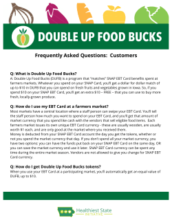 Customer FAQ Here - Iowa Healthiest State Initiative