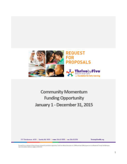 The purpose of this Request for Proposals (RFP)