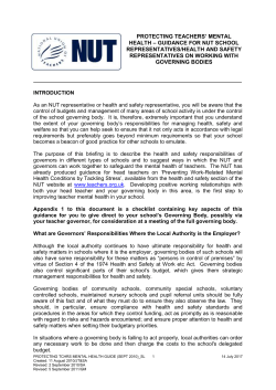 Protecting Teachers` Mental Health