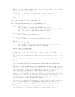 #UAAG 1.0 Postscript format UAAG 1.0 PDF format UAAG 1.0 plain