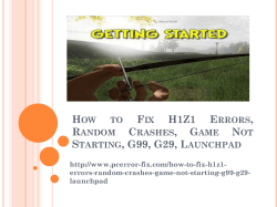 How to Fix H1Z1 Errors, Random Crashes, Game Not