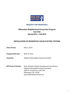solar group buy 2015 proposal content