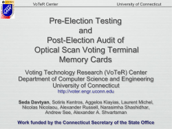 An Authentication and Ballot Layout Attack against an Optical Scan