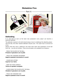 Moleskine Five - Sportivamentemag