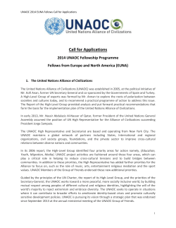Call for Applications 2014 EUNA Fellows [DOC]