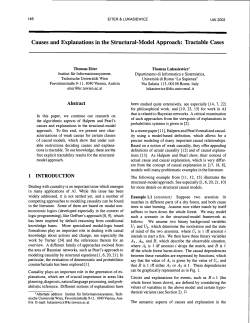 Causes and Explanations in the Structural-Model Approach