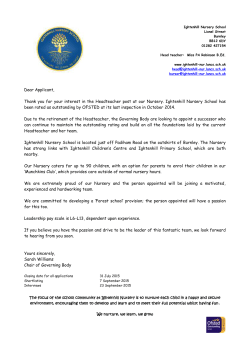 Ightenhill Nursery School