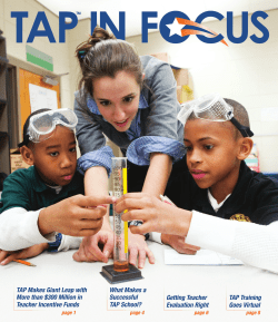 TAP Makes Giant Leap with More than $300 Million in Teacher