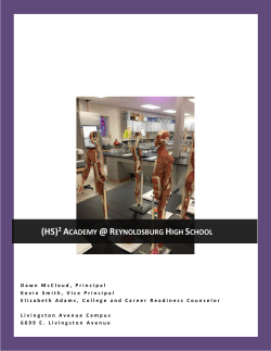 (HS)2 Academy @ Reynoldsburg High School
