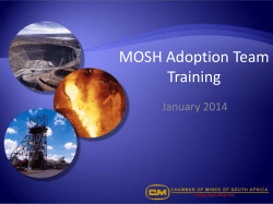 20140128 Adoption Team Training