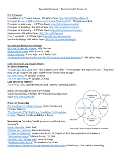 Learn Continuously – Recommended Resources