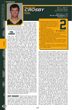 crosby - Green Bay Packers