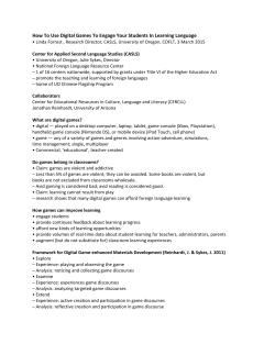 How To Use Digital Games To Engage Your