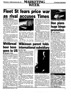 Fleet St fears price war as rival accuses Times