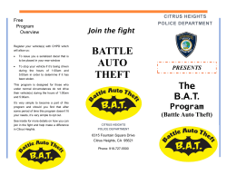 battle auto theft