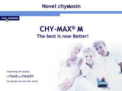 CHY-MAX&reg; M - The CheeseMaker
