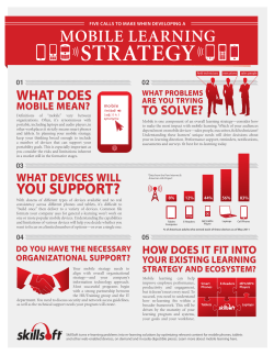 Mobile Learning