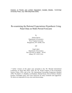 The ASA-NBER Data Set