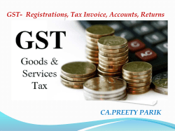 GST - Aurangabad ICAI