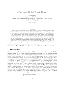 A note on the Birkhoff ergodic theorem