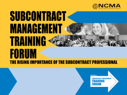 Price / Cost Analysis